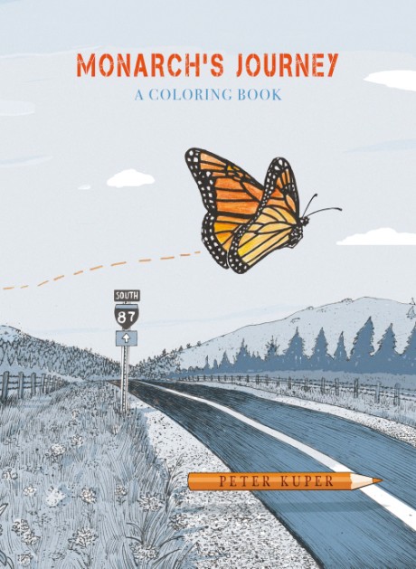 Cover image for Monarch’s Journey A Coloring Book