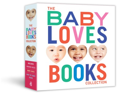 Cover image for Baby Loves 3-Book Box Set Collection Making Faces, Baby Loves, and Baby Up, Baby Down